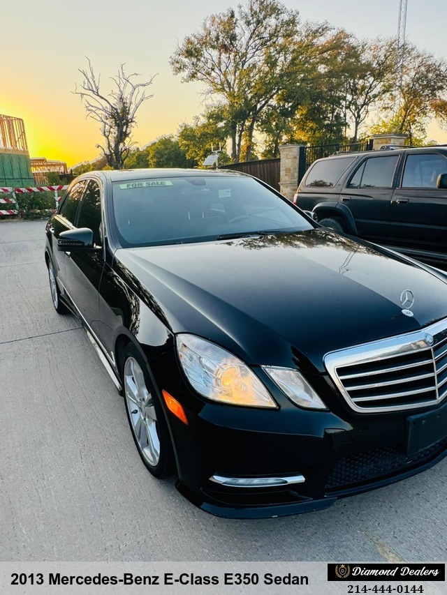 2013 Mercedes-Benz E-Class E350 Sedan